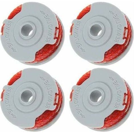 Confezione da 4 bobine di filo per decespugliatore Flymo FLY021, bobina di filo di ricambio per decespugliatore Flymo, 10 m/1,5 mm (1/4)
