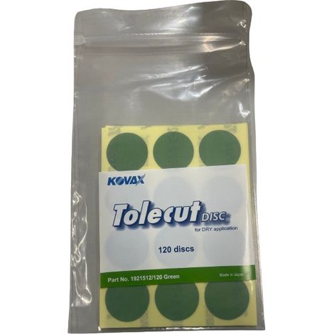 Kovax 192-1512 / 120 DISKETTEN Tolecut STICK-ON GREEN P2000 120 PIECES