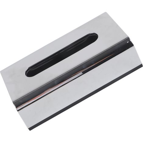 Porte-mouchoirs métallique électroplaqué pour voiture, maison, bureau - rangement pratique (1/5)