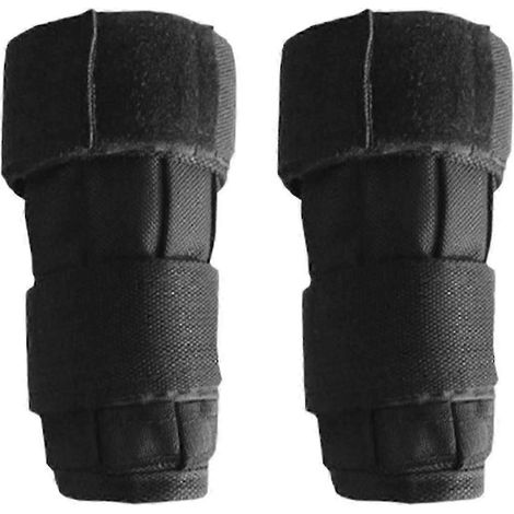 Lot de 2 poids de poignet réglables de 5/10 kg, poids de cheville Oxford pour l'exercice (5 kg) (1/4)