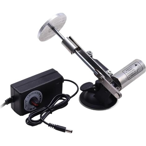 Mini actionneur linéaire télescopique avec plaque en aluminium de 60MM, moteur à mécanisme alternatif à course de 39MM, 12V, 30 à 190 tr/min réglable (1/5)