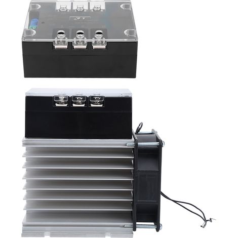 Module de moteur de contrôleur de démarrage progressif, accessoires triphasés, fond en laiton pour ventilateurs (module radiateur)