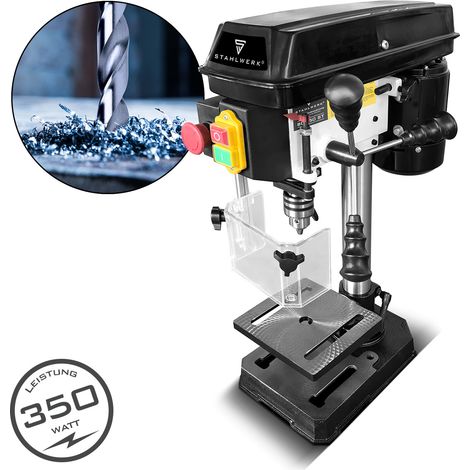 STAHLWERK Trapano a colonna BD-350 ST 350W potenza 620-2.620 giri/min Ø 13 mm