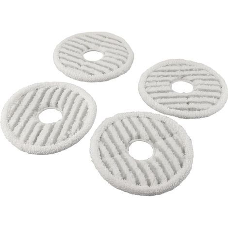 Lot de 4 serpillères de rechange pour SpinWave+ 3764/37643/3887/3885/3893/3898. sol dur pour aspirateur Spin Mop+ (1/4)