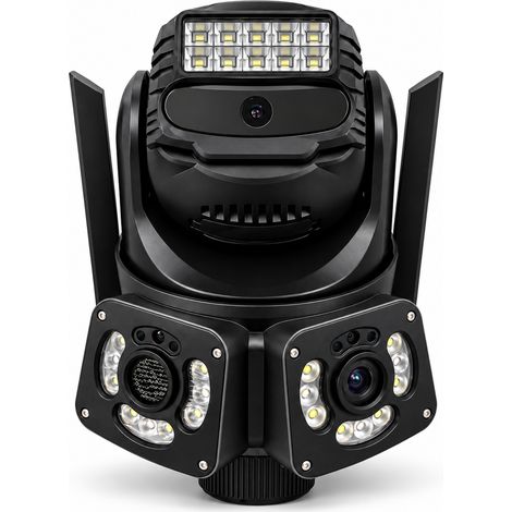 Telecamera WiFi Smart Esterno Vista Tripla PTZ Zoom 10X IP66 (1/5)