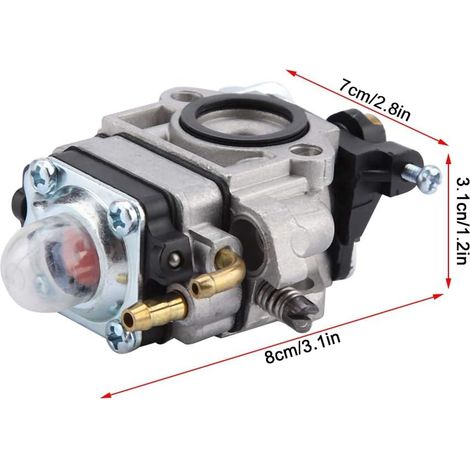 Carburateur Remplacement de Tondeuse Haie pour Tronçonneuse de Moteur 32CC Accessoire de Tondeuses Outillage de Jardin Motorisé Tondeuse à Gazon-Fei Yu (1/5)
