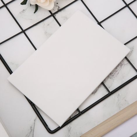Blocs de gravure fins en caoutchouc gélatineux pour tampons encreurs DIY, blancs (1/5)