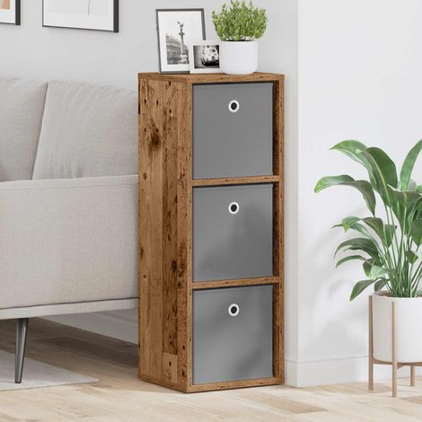 Aparador con cajón Madera vieja 30,5 x 27 x 84,5 cm (1/4)