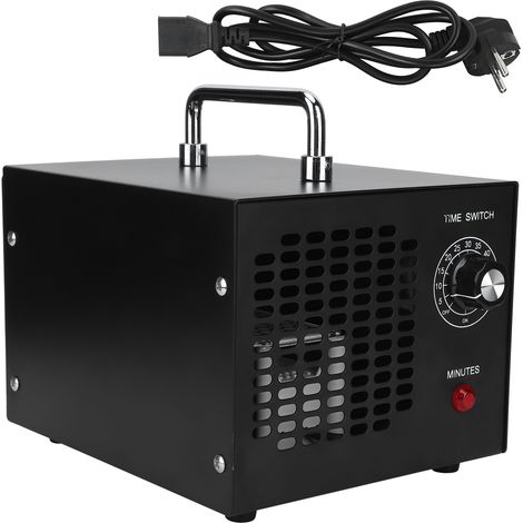 Générateur d'ozone 20g pour purificateur d'air, avec minuterie intégrée, prise EU 220V, idéal pour maison, serre et ferme. (1/5)