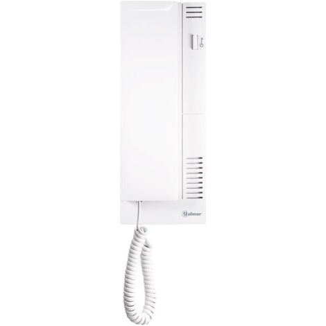 Interphone Golmar Platea avec sonnerie d'appel – Alimentation 12V – Installation analogique 4+n – Compatible systèmes Golmar (1/2)