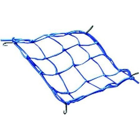 CORDA ELASTICA FERMA BAGAGLI RAGNO CM.40 X 40 CON GANCI   - PZ 10 -- FEr 303248 (1/2)