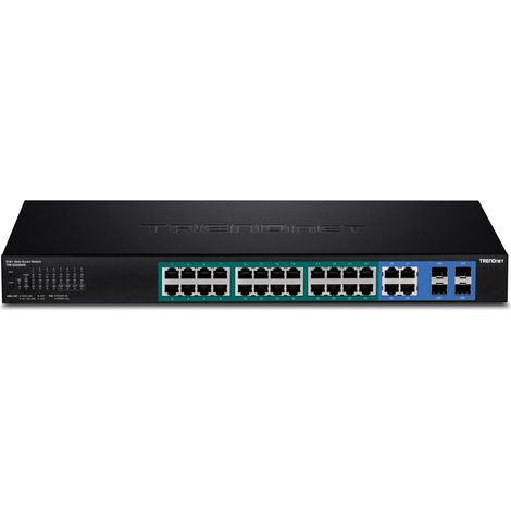 Conmutador Gestionable Trendnet Tpe-5028ws 28 Puertos Rj-45 Gigabit 10 100 1000 Poe (1/3)