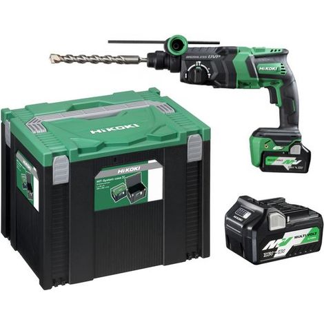 Akku-Bohr- und Meißelhammer 36V SDS+ 3,2J (2x2.5Ah) im Hitcase - HIKOKI DH36DPEWRZ (1/2)