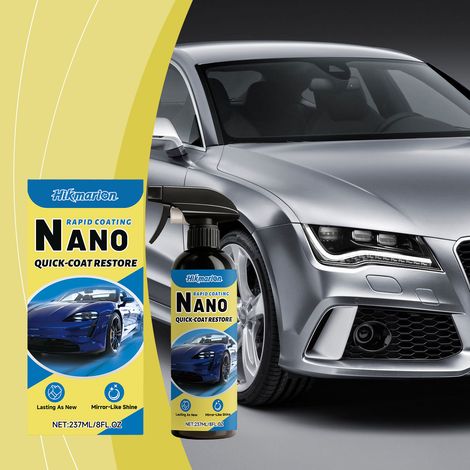 Automotive Nano Coating Spray - Car Paint Polishing and Refurbishing Gloss Coating Spray - 237ML (1/5)