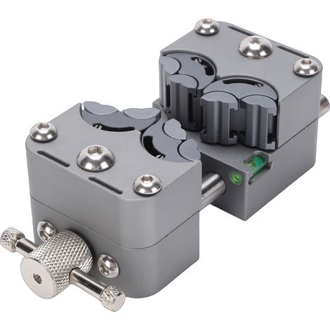 Étau fractal perceuse à colonne en acier inoxydable 304, Mini banc avec enclume, conception multi-mâchoires, serrage précis pour l'artisanat et la réparation électronique (1/5)
