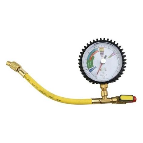BARKBUSTERS  Testeur de Pression D'Azote pour Climatiseur Systèmes Réfrigération R134a R22 R407C R410A (1/4)
