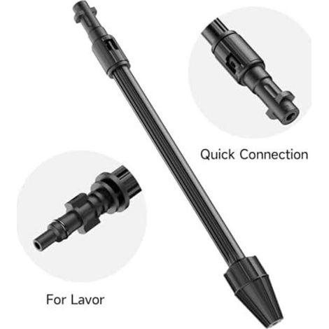 Lance de Nettoyage Haute Pression 1x1cm - Accessoire Compatible Karcher K2-K7, Lavor, Parkside - 160 Bar (1/5)
