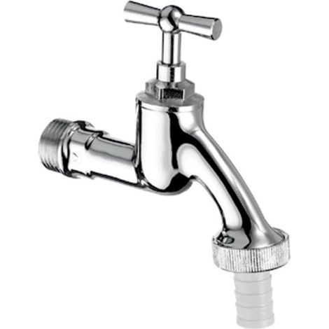 Schell Wasserhahn für Schlauchanschluss 1/2" chrom 034050399 (1/3)