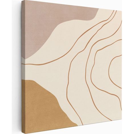 Tableau toile Carré - Abstrait - 60x60 cm (1/2)
