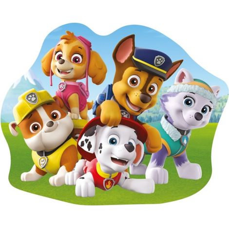 Coussin en Forme de Skye, Chase, Rubble & Co - Pat Patrouille (1/2)