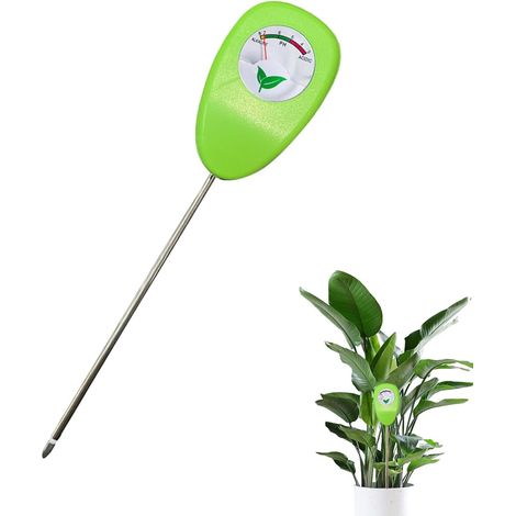 Plant d'humidité, moniteur d'eau végétal,Testeur d'humidité des d'intérieur Aucune batterie nécessaire, capteur d'eau du sol pour extérieur (1/5)