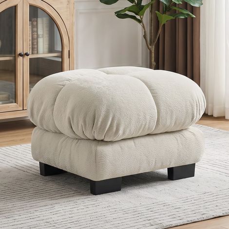 Canapé tissu chenille douce résistante coussins matelassés anti affaissement dossier accoudoirs incurvés montage facile coussins emballés sous vide salon (1/5)