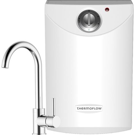 Boiler Warmwasserspeicher 10 L Untertisch steckerfertig mit Armatur Thermoflow