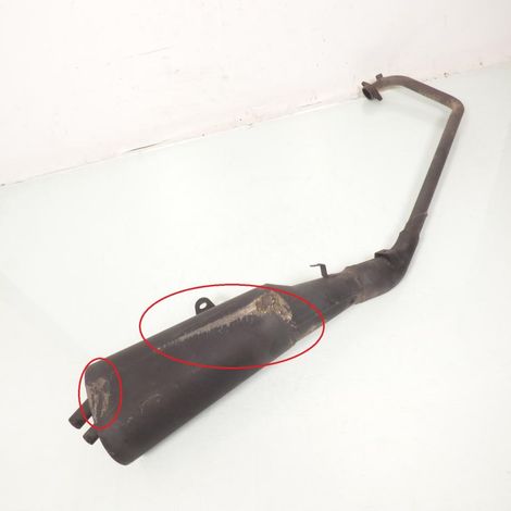 [PRODUIT D'OCCASION] Pot d échappement origine pour moto Suzuki 125 GSX-S 2018 à 2020 (1/4)