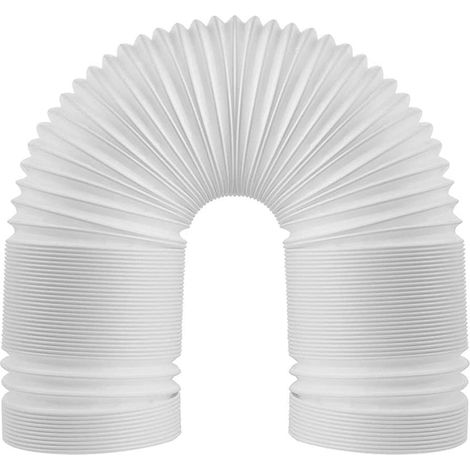 Verlängerungsschlauch für Klimaanlagen mit 150 mm Durchmesser für Abluftschläuche, flexibler PVC-Schlauch für Klimaanlagenrohre, Lüftungsschläuche für Trockner und Dunstabzugshauben