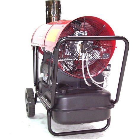 3,3kW Elektroheizer mit 7 Meter Aluschlauch von