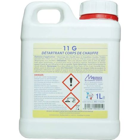 Détartrant pour corps de chauffe 1 litre (1/2)