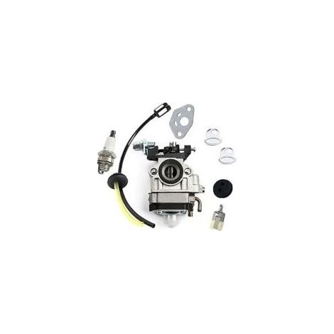 Vergaser für Kawasaki TH23, TH26, TH34 – 23 cm³, 25 cm³, 26 cm³ – Zündkerzen-Set (G-Share) – Geschenk