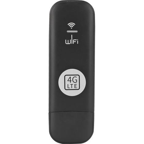Routeur WiFi, Appareil Internet Mobile 4G LTE USB WiFi Hotspot avec Emplacement pour Carte SIM, Prise en Charge de la Bande Mondiale, Mini Routeur Portable de Voyage pour (1/5)