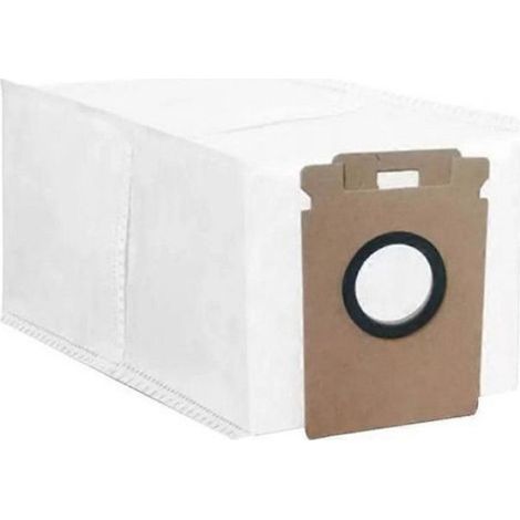 Lot de 10 sacs à poussière compatibles avec l'aspirateur robot Roborock H60 HUB ULTRA. (1/4)