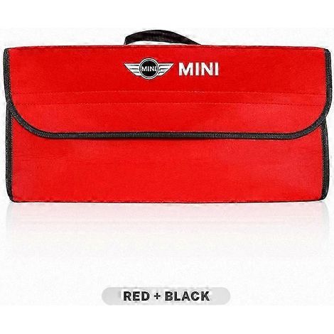 Sac de rangement pour coffre de voiture, organisateur et boîte de rangement pour divers objets pour MINI Cooper One JCW R56 R55 F55 F56 R57 R58 R59 R60 R50 R53 R52 (1/4)