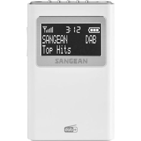 Sangean DPR-39 Taschenradio DAB+, UKW    Weiß (1/5)