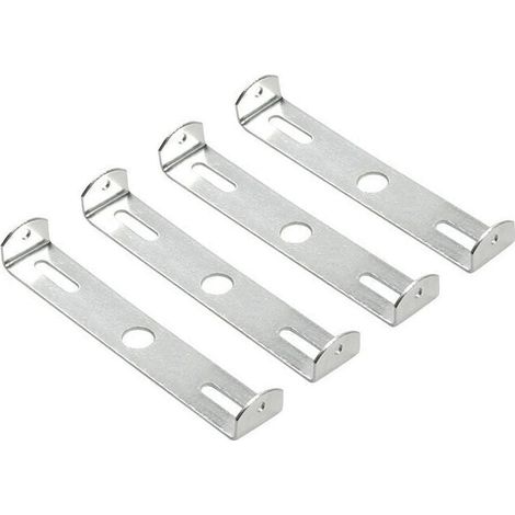 [4 Stück] Deckenleuchtenhalterung, 115 mm, Pendelleuchtenzubehör, Deckenleuchter, Deckenleuchten-Grundplatte, Deckenlampenplatten, Plattenhalter und Zubehör (1/4)