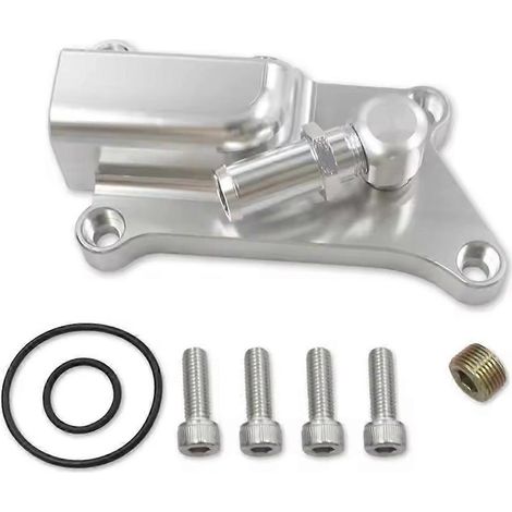 Adatto per la sostituzione dell'alloggiamento superiore del liquido di raffreddamento dei motori K20, Z3, K24 e serie K, caratterizzato da un design del tubo a curva dritta per una facile installazion (1/5)