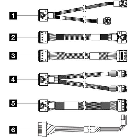 Kit cavo Lenovo SR650 SAS/SATA [4X97A82933]