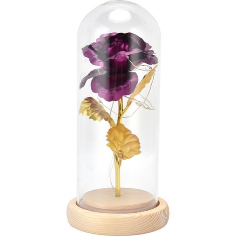 Seife mit einem Deckel aus künstlichem rosa Glas (1/5)