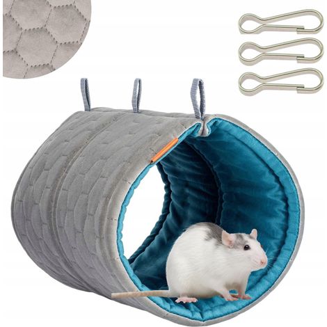 Matelas suspendu pour hamac de grotte tunnel pour cage en tissu 33x19cm (1/5)