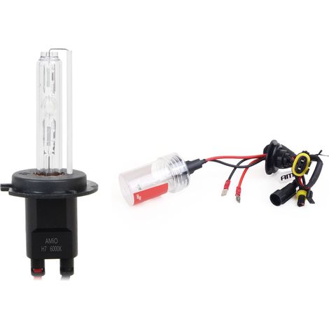 Lampadina allo xeno HID H7 6000K AMIO-01323
