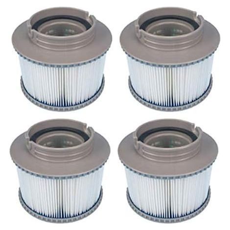 Lot de 4 filtres de Remplacement pour Spa pour MSPA FD2089, Pompe à Cartouche filtrante pour MSPA Tous Les spas actuels (1/4)
