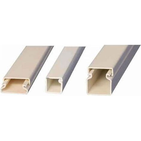 CANALINA PASSACAVI PASSATUBI CANALA X IMPIANTO ELETTRICO ESTERNO  20x10 mm