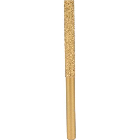Ortviai Fraise diamantée CNC à extrémité plate pour gravure et polissage, tête cylindrique 7 mm × 50 mm, 1 pièce (1/5)