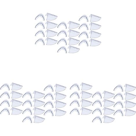 36 Paires de Protections LatéRales de Lunettes de Sécurité, Glissez sur la Protection LatéRale Transparente pour les Lunettes de Sécurité - Convient Aux Lunettes Petites à Moyennes (1/5)