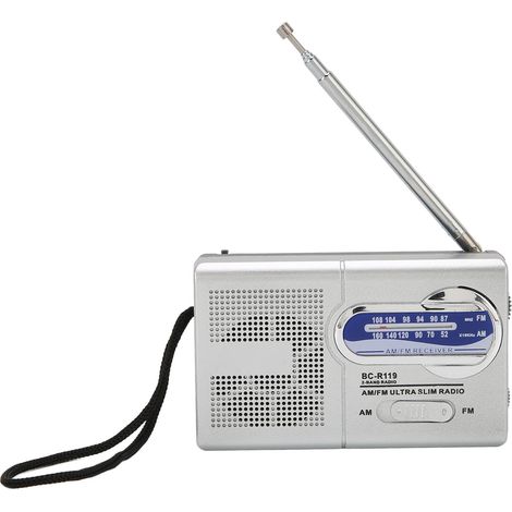 Decdeal Radio Portable multifonction, haut-parleur intégré, Transistor AM FM avec prise casque, pour voyage en plein air (1/5)