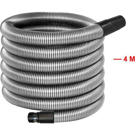 Atepac – Rallonge flexible pour aspiration centralisée – Longueur 4m – Diamètre intérieur 32mm – Indéformable et anti-écrasement