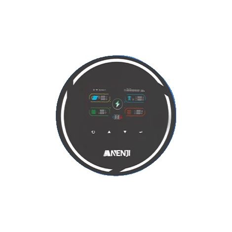Inversor solar, diseño híbrido, doble salida de CA, ANJ-5KW-48V-WiFi, 220-240V, 48V (1/5)