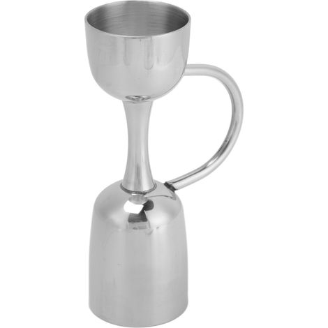 Verre doseur en acier inoxydable à double bec verseur, outil de barman pour cocktail et mesure d'alcool (1/5)